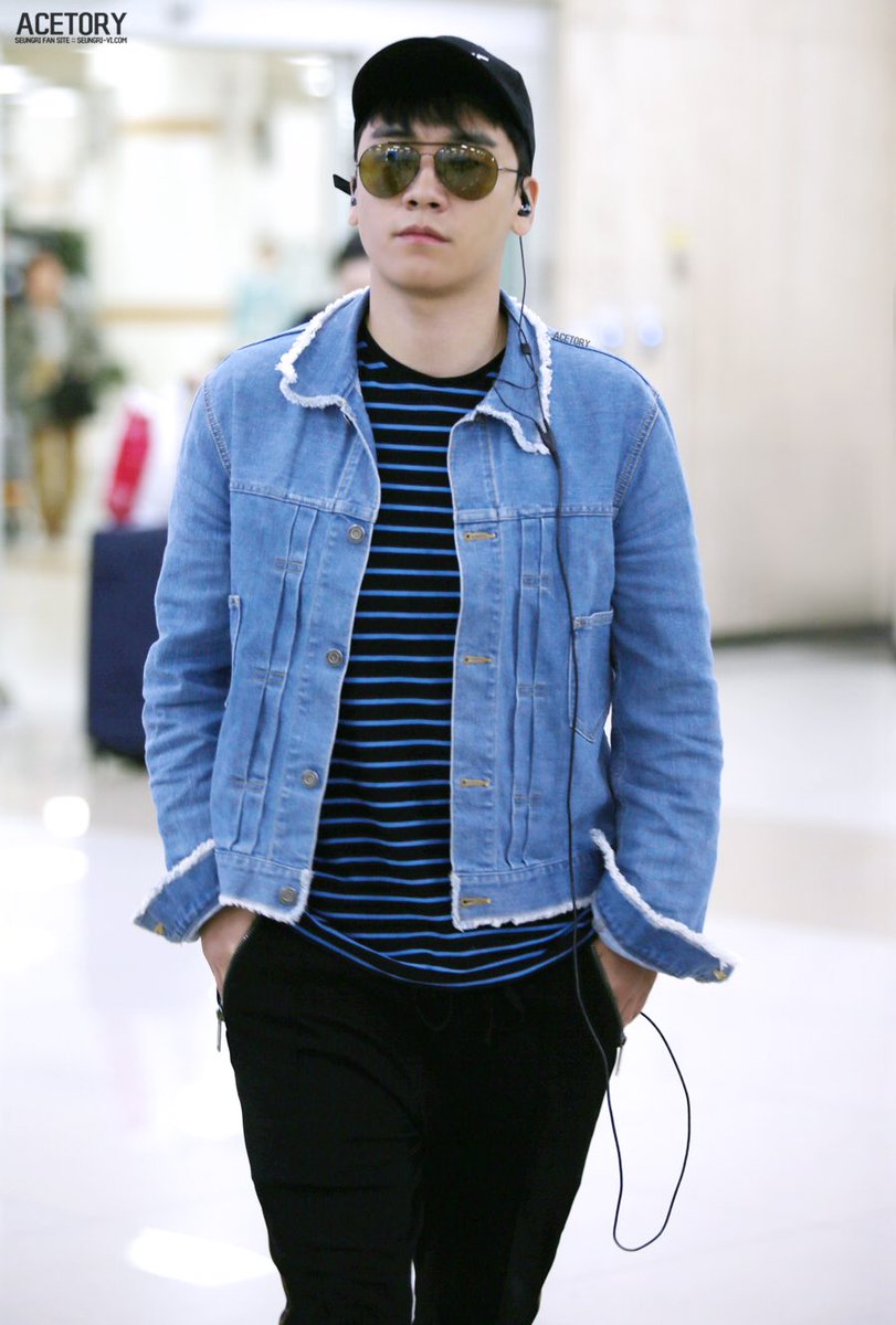 Seungri arrival Seoul from Japan 2017-05-15