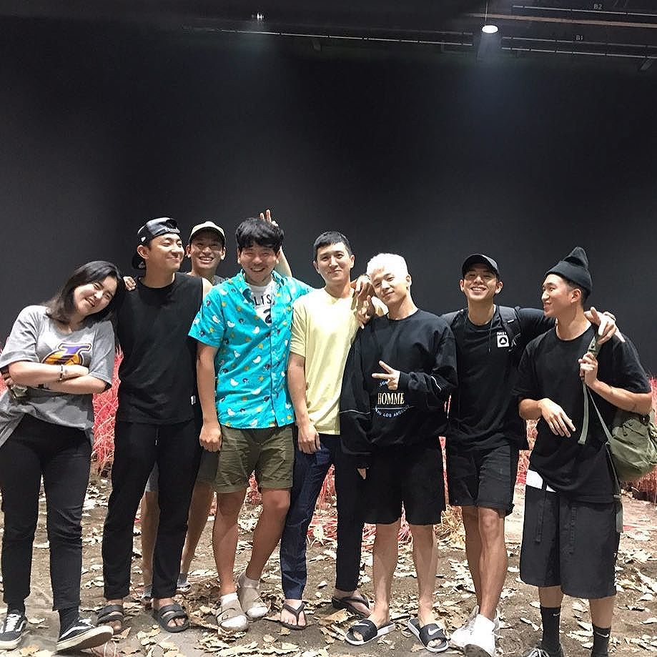 Taeyang Instagram Aug 19, 2017 10:32pm With DPR GANG Thank u guys ️ 