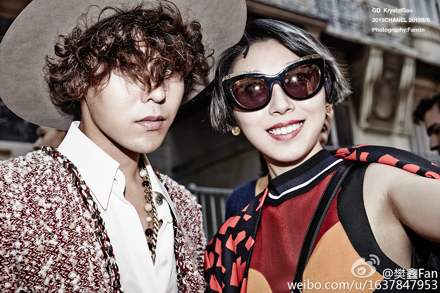 G-Dragon - Chanel Fashion Show - 30sep2014 - ??Fan - 01.jpg