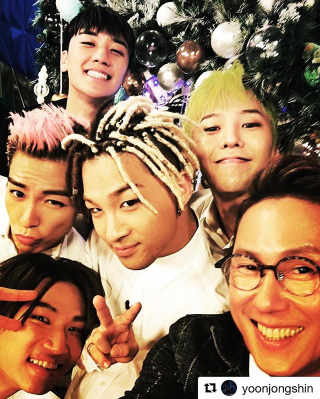 G-Dragon Instagram Dec 14, 2016 8:10pm #Repost @yoonjongshin with @repostapp
・・・
#빅뱅 #BigBang #라디오스타 #다음주수요일
#크리스마스특집 #본방사수 #MBC