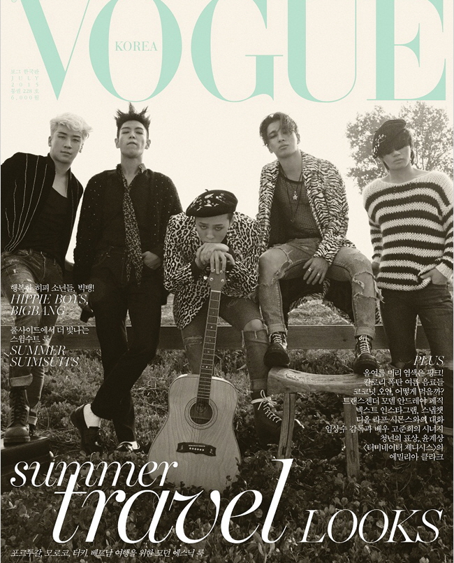 BIGBANG Graces Three Different Covers for Vogue Korea’s July Issue
