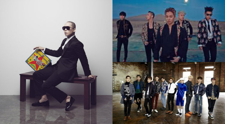 Naul, BIGBANG, and EXO Top Gaon Music Charts for First Half of 2015