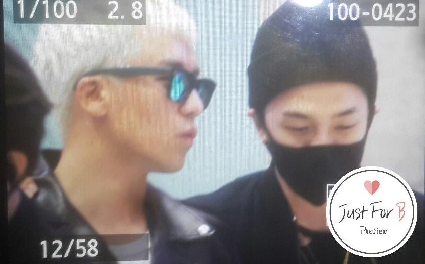 BIGBANG arrival Seoul 2015-10-26 justforb