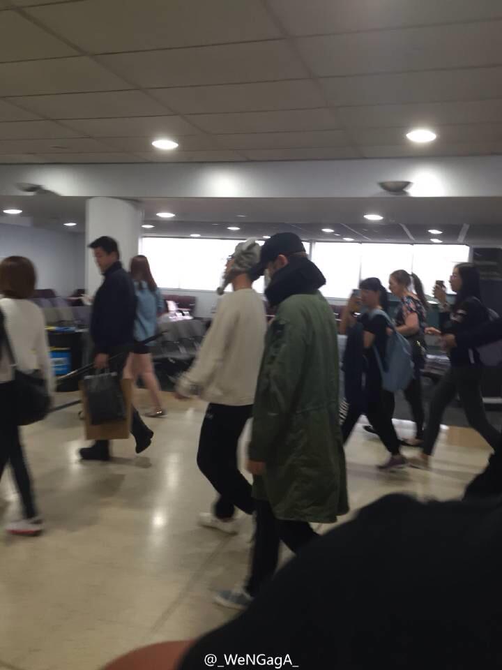BIGBANG Arrival Melbourne WENGAGA Weibo (1)