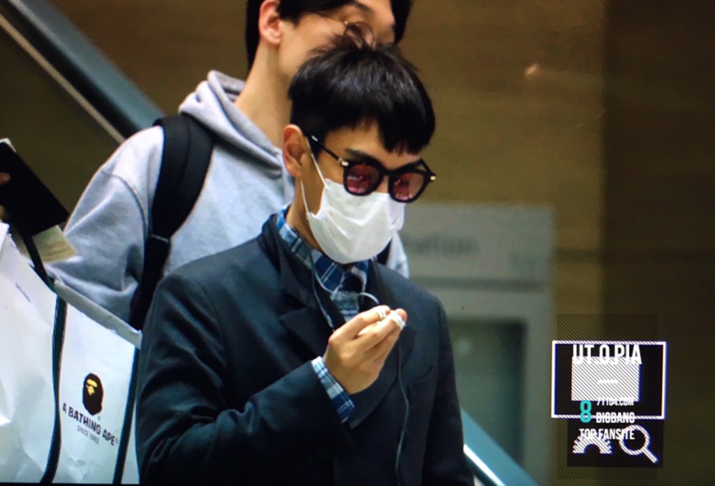 BIGBANG arrival Seoul from Hong Kong 2015-12-03 UTOPIA (1)