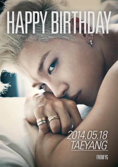From YGLIFE! Happy Birthday Taeyang. #8BBGER8 #BIGBANG #빅뱅...