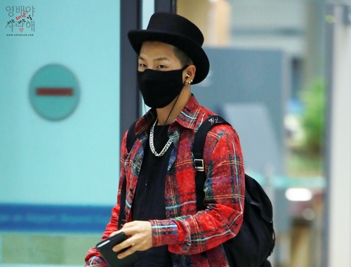 140516 Taeyang @ Incheon Airport from LA DO NOT EDIT THE...