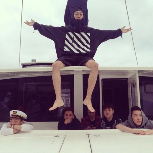 Harry Kim’s Instagram update 20140609: Yacht life