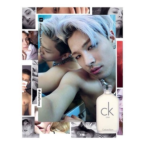 Instagram Update by Taeyang: Check me out in the new ck one...