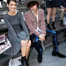 Chanel : Front Row  - Paris Fashion Week Womenswear Spring/Summer 2015